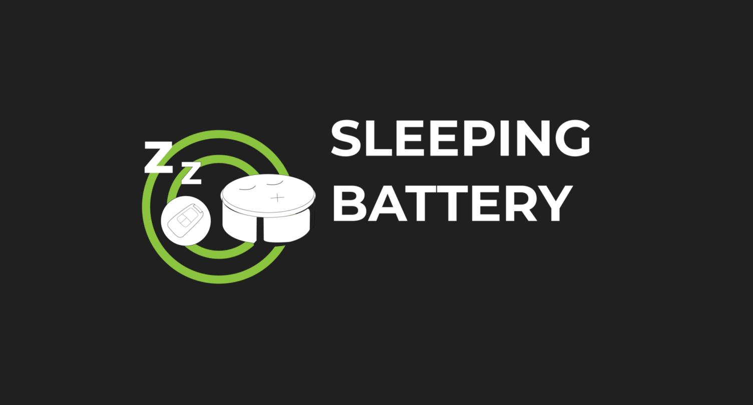 Spare and lost key remotes with Sleeping Battery protection. Background Image